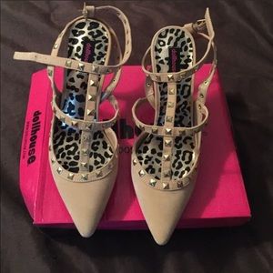 Dollhouse studded heels
